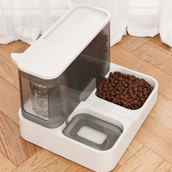Automatic Food and Water Dispenser For Pets (2 in 1!)